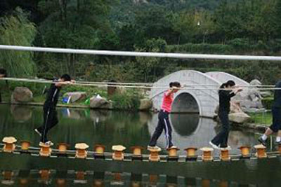 苏州白马涧生态园龙池风景区户外拓展训练基地